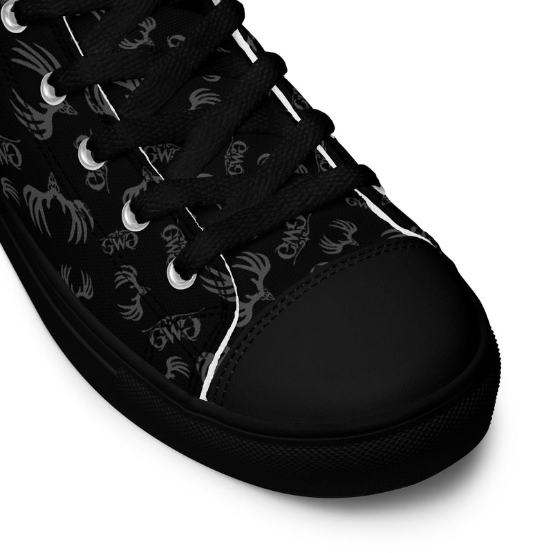 Load image into Gallery viewer, Buck Burnout High Top Canvas Shoes
