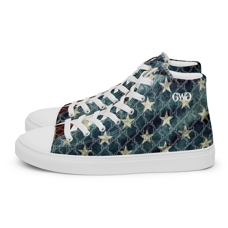 Load image into Gallery viewer, Liberty Women's High Top Canvas Shoes