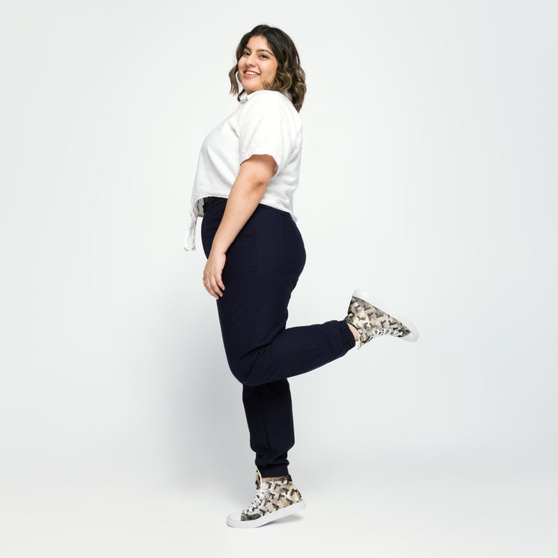 Load image into Gallery viewer, Pistol Palooza Women’s High Top Canvas Shoes