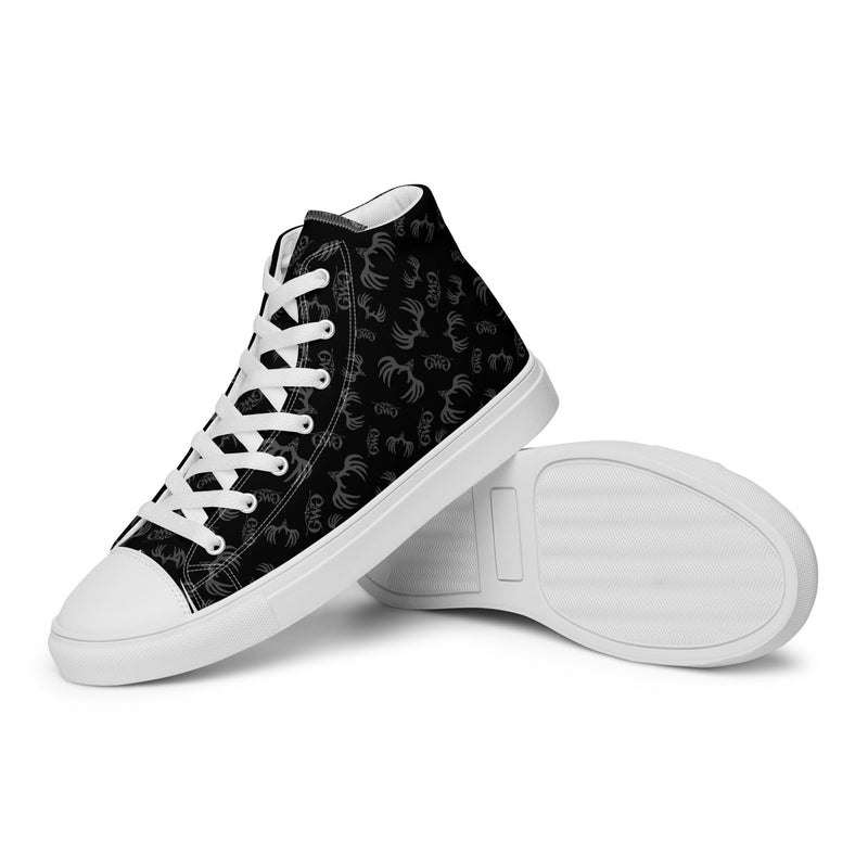 Load image into Gallery viewer, Buck Burnout High Top Canvas Shoes