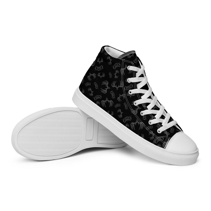 Load image into Gallery viewer, Buck Burnout High Top Canvas Shoes