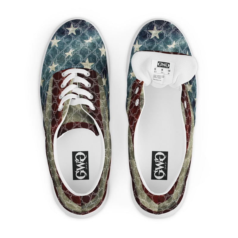 Load image into Gallery viewer, Liberty Lace-up Canvas Shoes