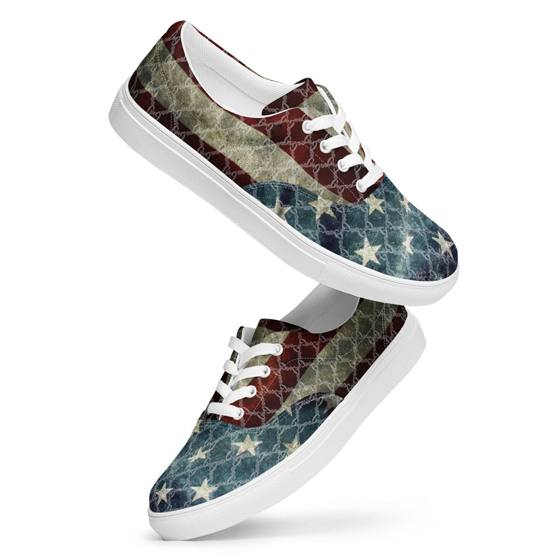 Load image into Gallery viewer, Liberty Lace-up Canvas Shoes