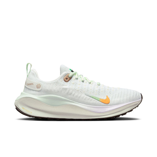 Women's Nike InfinityRN 4, White/Multi/Color/Sail/Vapor Green, 8 B Medium - Skoutley Outdoors LLC