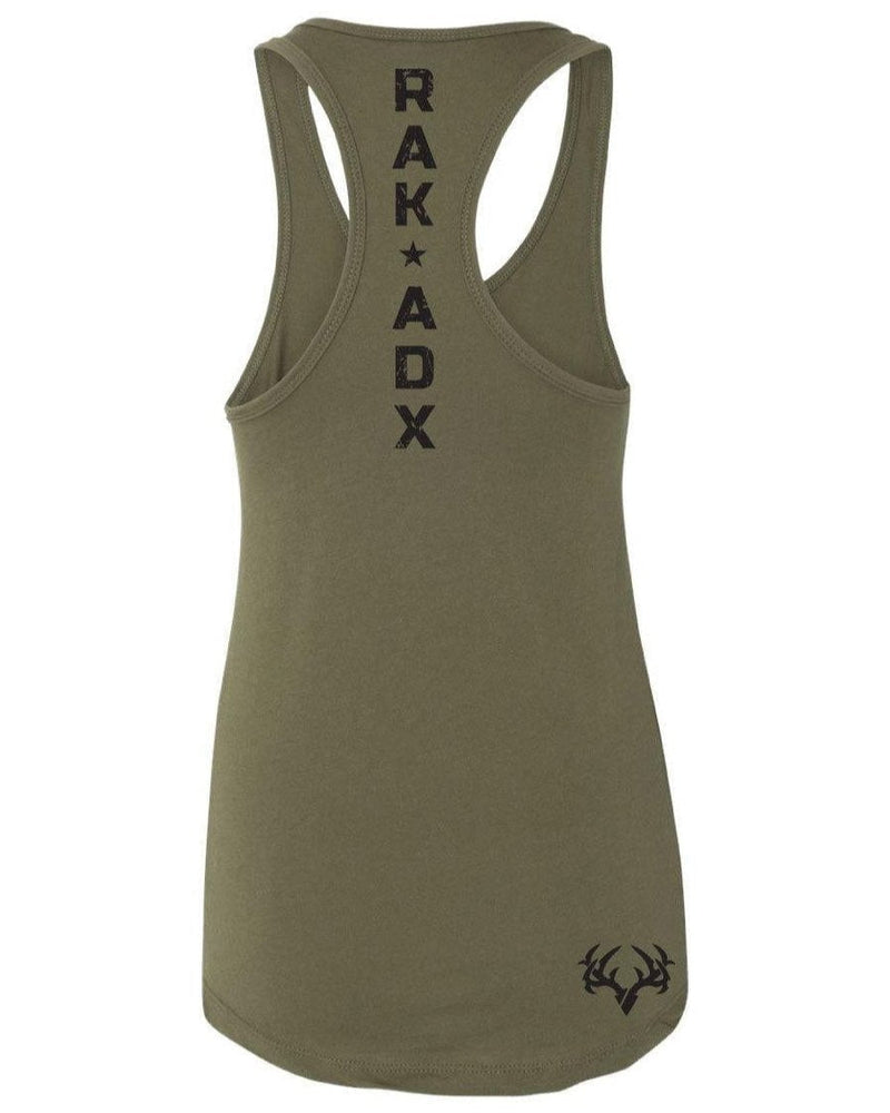Load image into Gallery viewer, Womens Rak N Flag 2.0 Racerback Tank