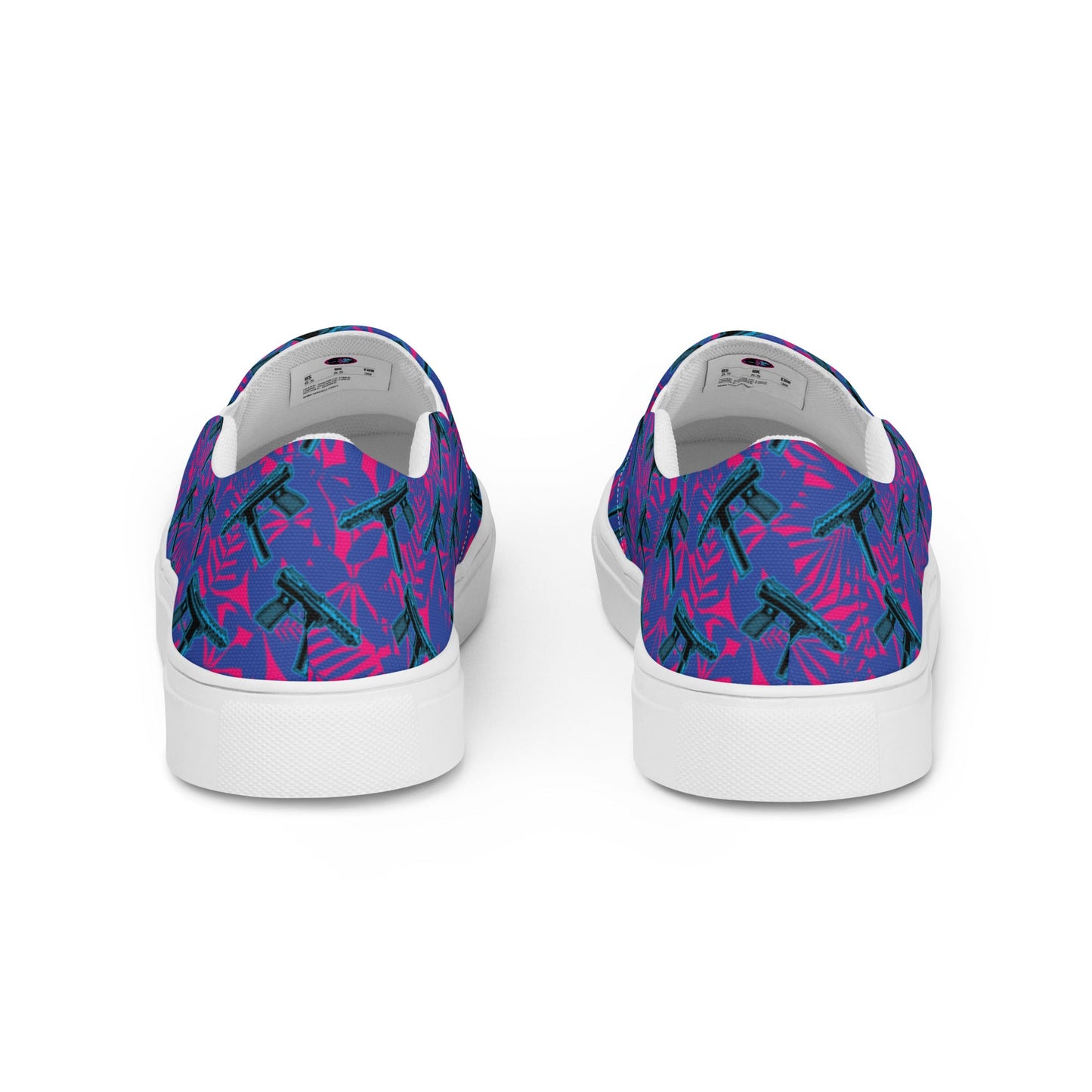 Rad Palm 9 Lives Women’s Slip On Canvas Shoes