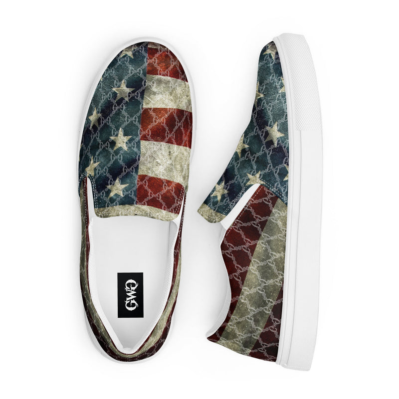 Load image into Gallery viewer, Liberty Women’s Canvas Slip-On Shoes