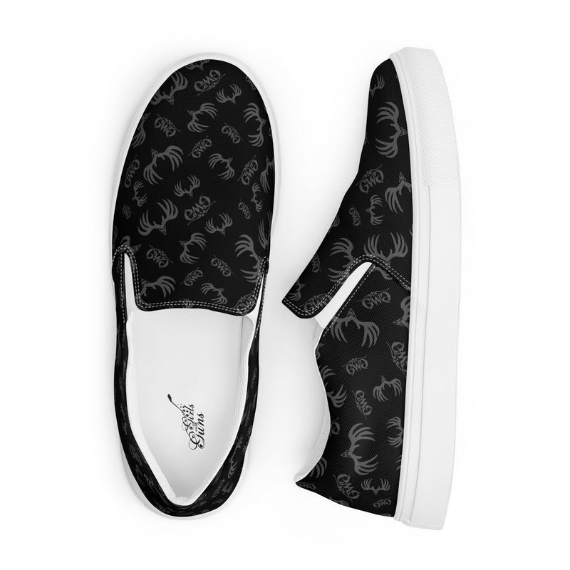 Load image into Gallery viewer, Buck Burnout Women’s Canvas Slip-On Shoes
