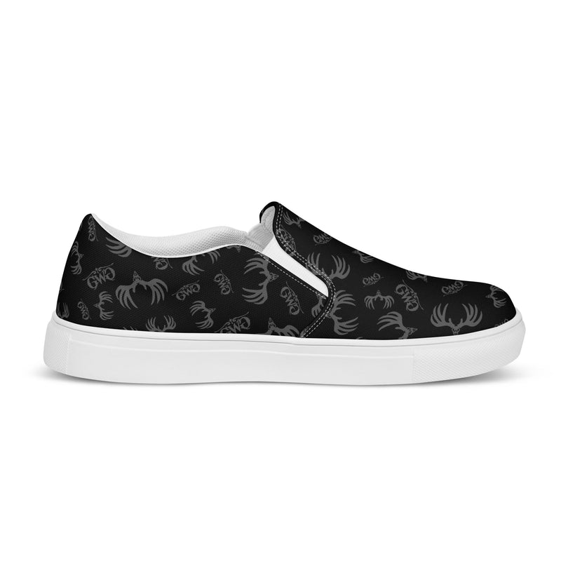 Load image into Gallery viewer, Buck Burnout Women’s Canvas Slip-On Shoes