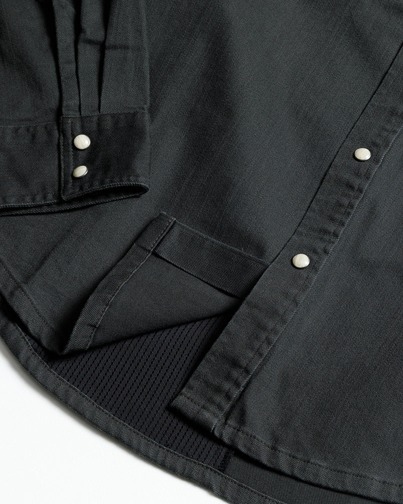 Load image into Gallery viewer, Earl Denim Shirt - Vintage Black
