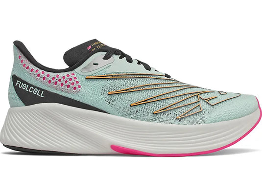 Women's New Balance FuelCell RC Elite v2, Pale Blue Chill/Deep Violet, 7.5 B Medium - Skoutley Outdoors LLC