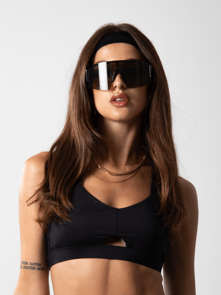 Load image into Gallery viewer, Blackout Polarized Running Sunglasses - UV400 for Men & Women | X365