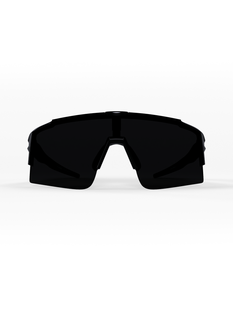 Load image into Gallery viewer, Blackout Polarized Running Sunglasses - UV400 for Men & Women | X365