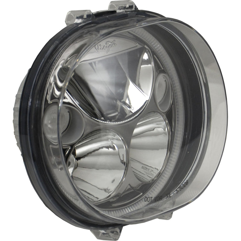 Load image into Gallery viewer, XMC 2004-2013 Road Glide Headlight Replacement Kit Black Chrome | White Halo
