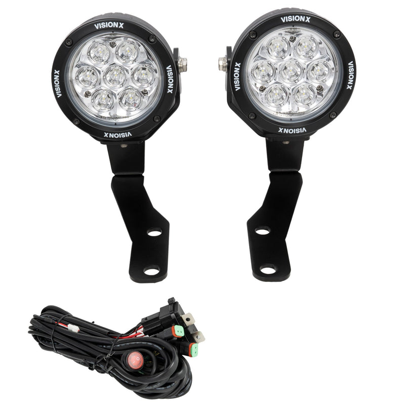Load image into Gallery viewer, 2016-2023 Toyota Tacoma A-Pillar Mounts with 4.7" CG2's