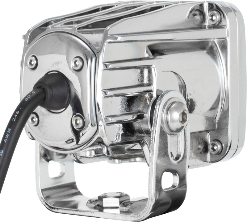 Load image into Gallery viewer, 3" Optimus Chrome Square 60° Beam LED Light
