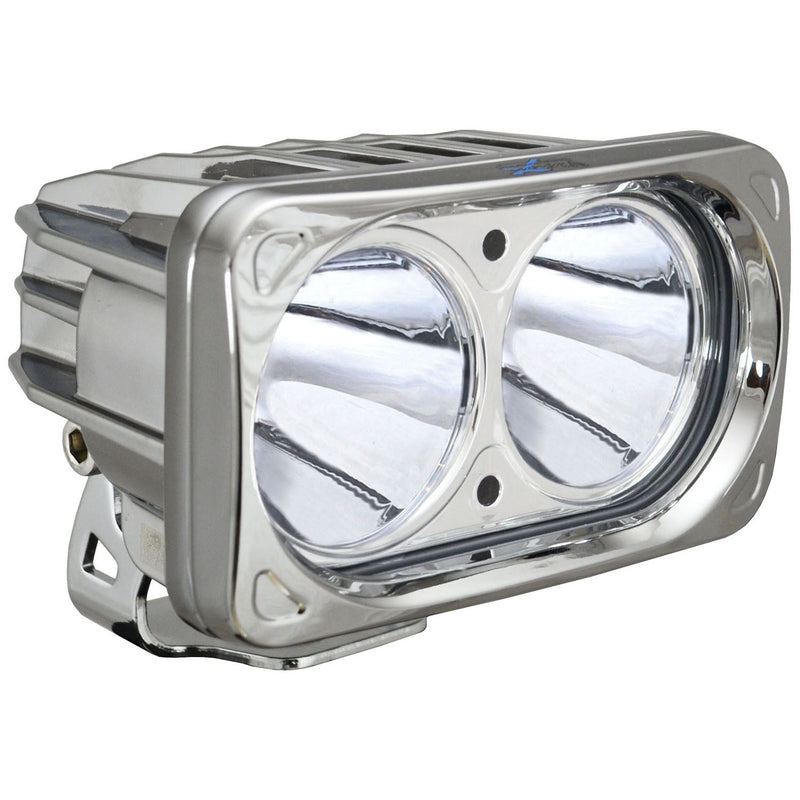 Load image into Gallery viewer, 6" Optimus Chrome Dual 10° Beam LED Light