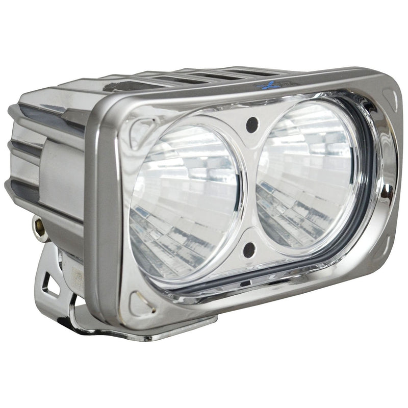 Load image into Gallery viewer, 6? Chrome Optimus Dual 20° Beam LED Light Kit