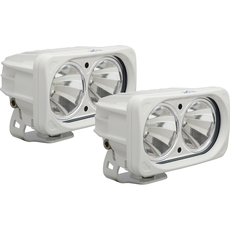 Load image into Gallery viewer, 6? White Optimus Dual 60° Beam LED Light Kit