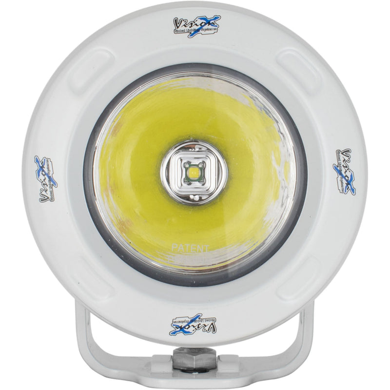 Load image into Gallery viewer, 3.7" White Optimus Round 10º Beam LED Light Kit