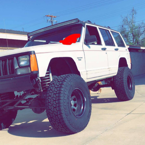 Load image into Gallery viewer, Jeep XJ Cherokee 50" Curved Roof Mounts