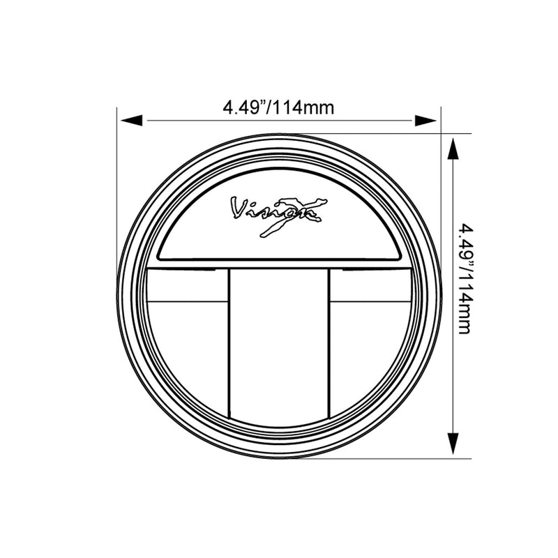 Load image into Gallery viewer, 7" XMC Motorcycle LED Headlight Black Chrome | Amber Halo
