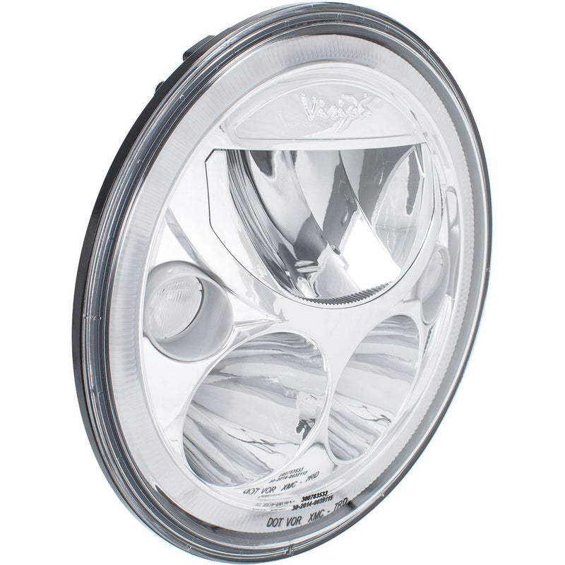 Load image into Gallery viewer, 7 " XMC Motorcycle LED Headlight Chrome | Amber Halo