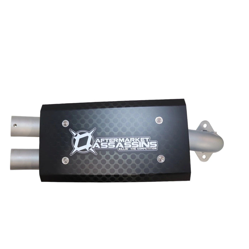 Load image into Gallery viewer, AA Stainless Slip-On Exhaust for 2015+ RZR XP 1000 / RS1