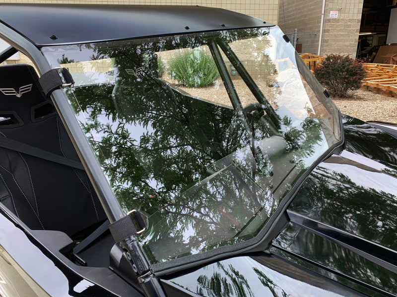 Load image into Gallery viewer, Wildcat XX Full Polycarbonate Windshield with Quick Straps