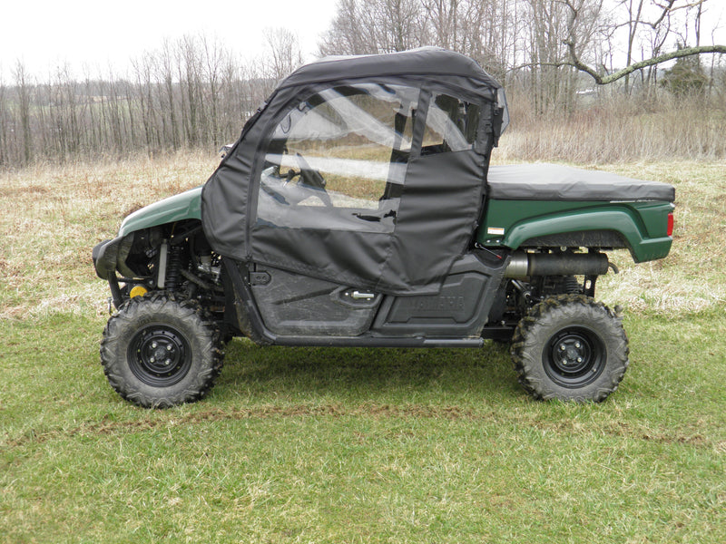 Load image into Gallery viewer, Yamaha Viking - Full Cab Enclosure with Vinyl Windshield (Half Doors)