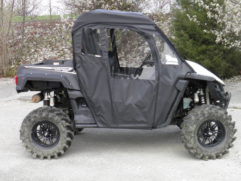 Load image into Gallery viewer, Yamaha Wolverine - Full Cab Enclosure with Vinyl Windshield (Full Doors)