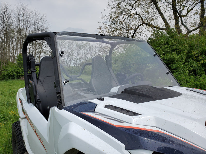 Load image into Gallery viewer, Yamaha Wolverine RMAX 1000 - 1 pc Windshield w/Hard Coat, Clamp and Vent Options
