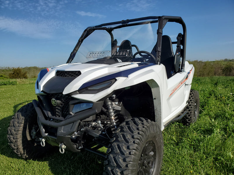 Load image into Gallery viewer, Yamaha Wolverine RMAX 1000 - 1 pc Windshield w/Hard Coat, Clamp and Vent Options