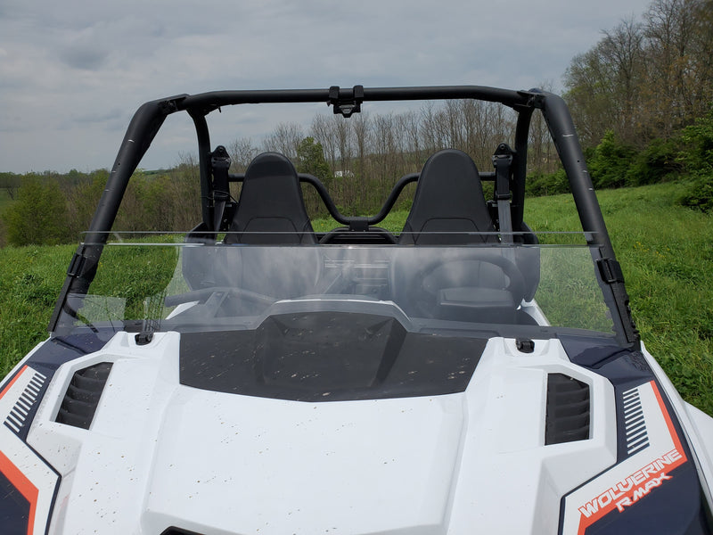 Load image into Gallery viewer, Yamaha Wolverine RMAX 4-1000 - Half Windshield w/Scratch Resistant Option