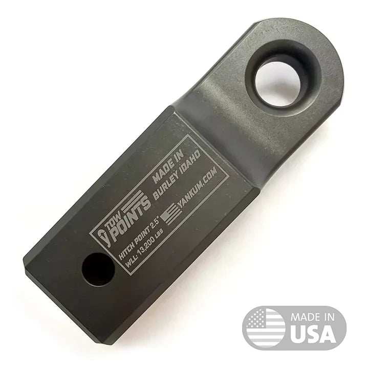 2 1/2" Hitch Receiver Recovery Point - Skoutley Outdoors LLC