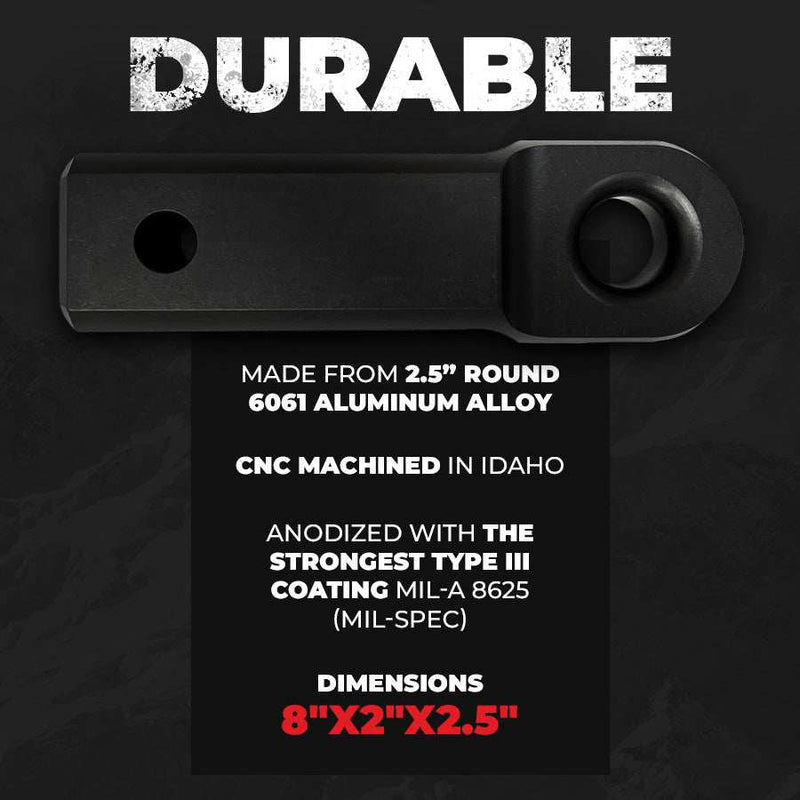 Load image into Gallery viewer, 2" Hitch Receiver Recovery Point - Skoutley Outdoors LLC