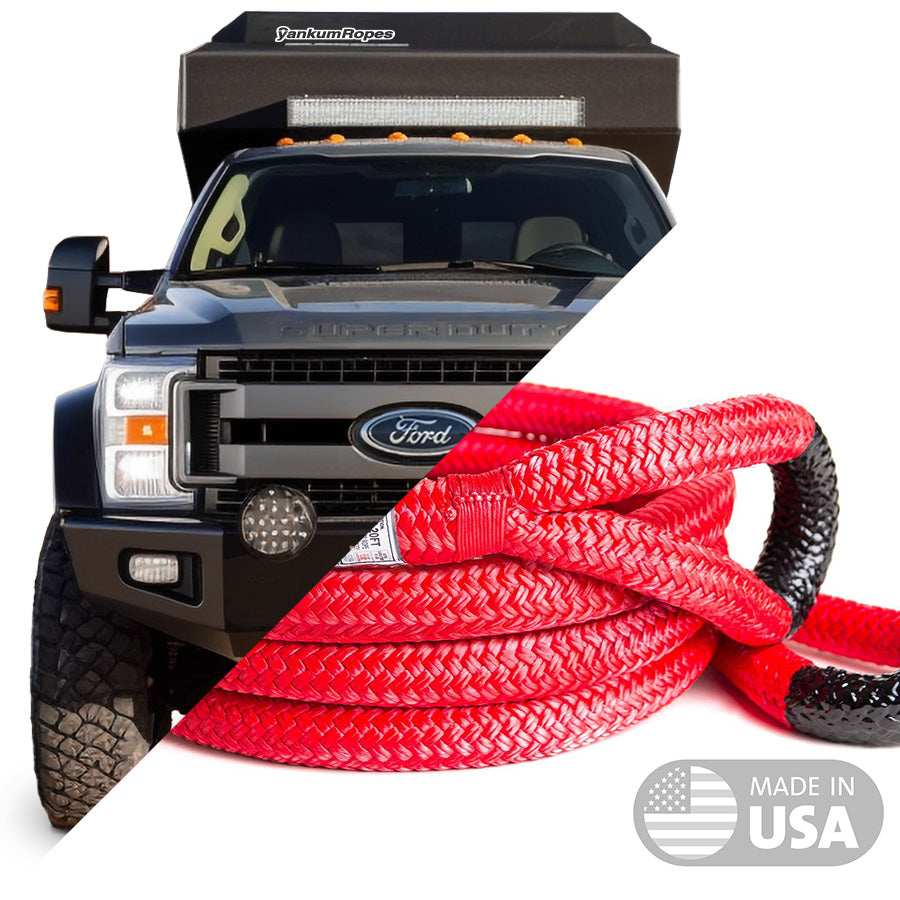 1 1/4" Kinetic Recovery Rope "Mamba" - Skoutley Outdoors LLC