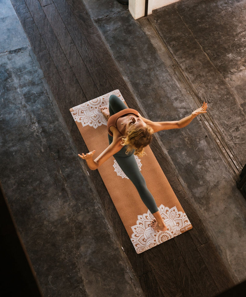 Load image into Gallery viewer, Cork Yoga Mat