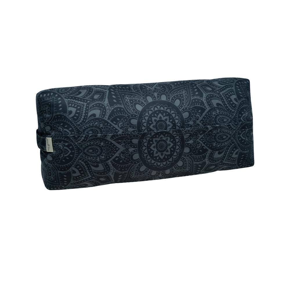 Yoga Bolster - Mandala Charcoal