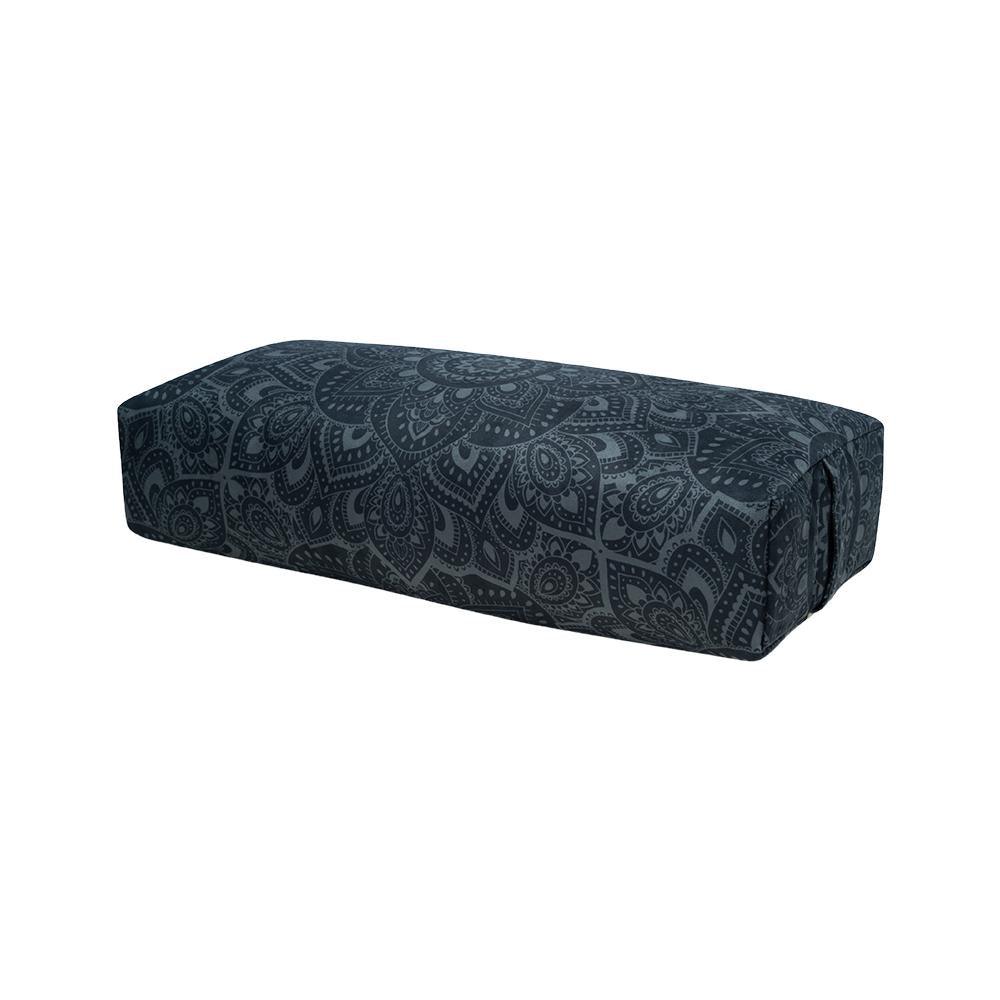 Yoga Bolster - Mandala Charcoal