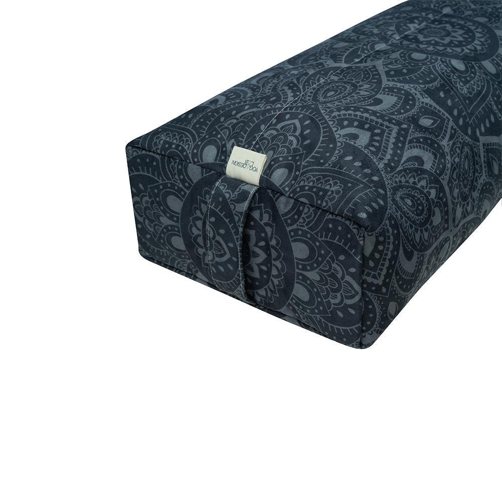 Yoga Bolster - Mandala Charcoal