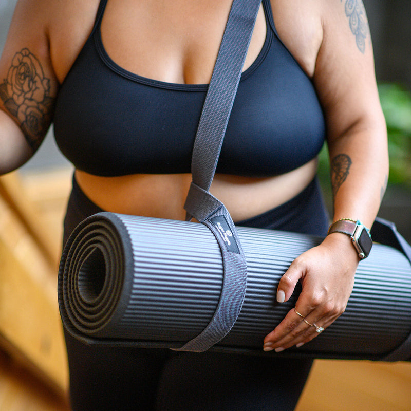 Load image into Gallery viewer, Strap Sling Yoga Mat Carrier