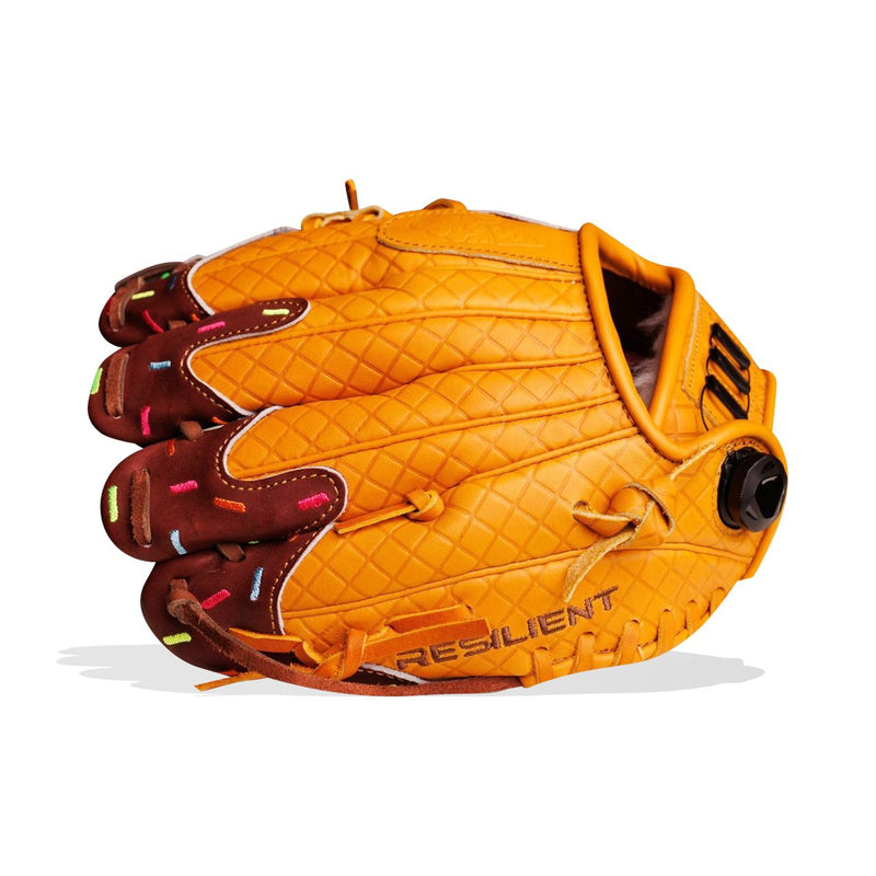 Load image into Gallery viewer, Youth Ball Glove - Ice Cream glove (Chocolate with Sprinkles)