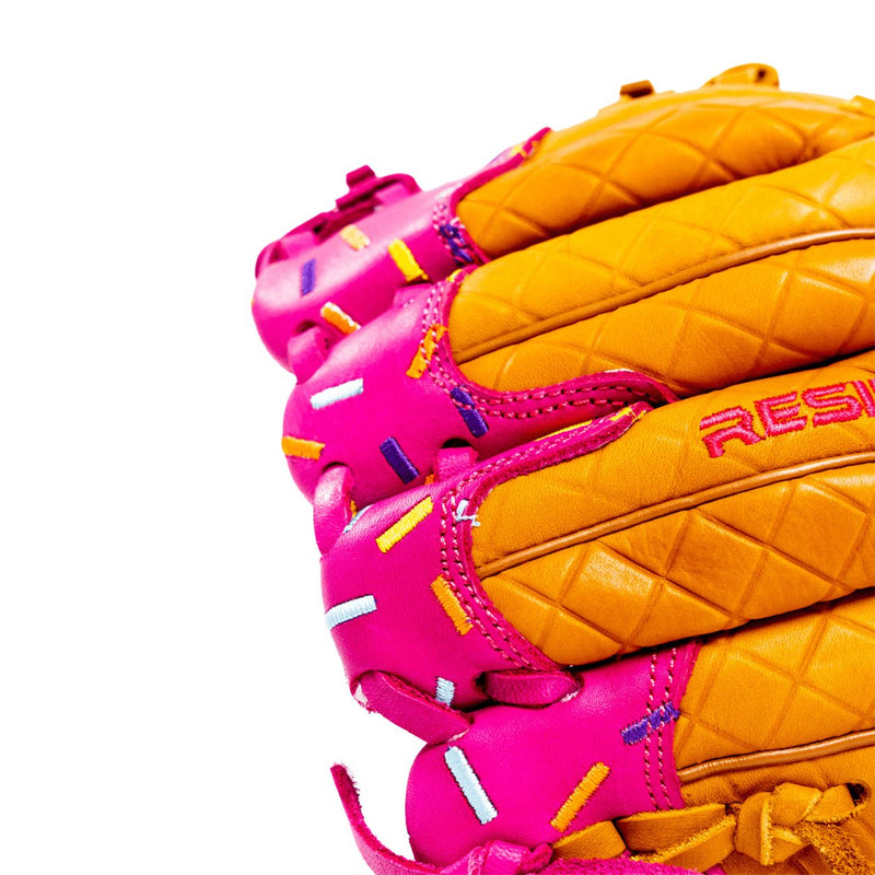 Load image into Gallery viewer, Youth Baseball Glove - Ice Cream glove (Strawberry & Sprinkles)