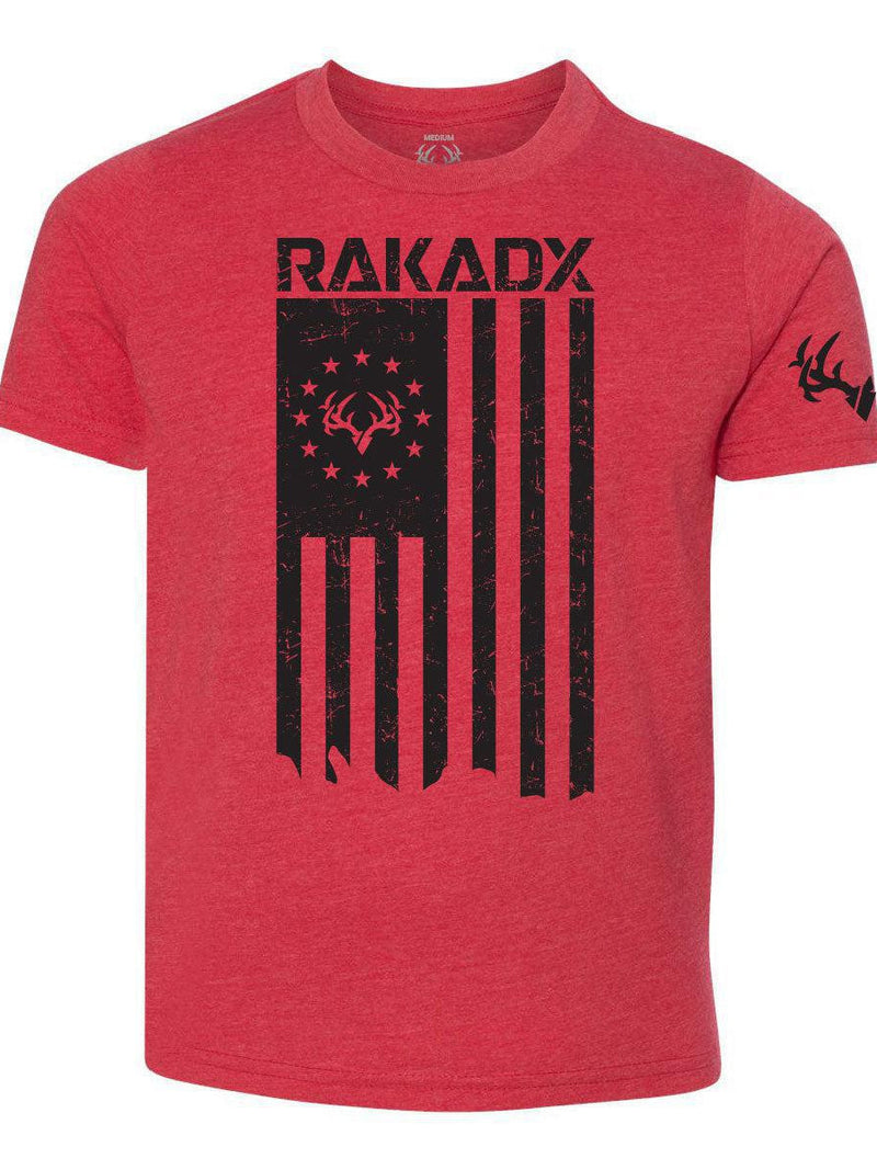 Load image into Gallery viewer, Youth Rak N Flag Tee