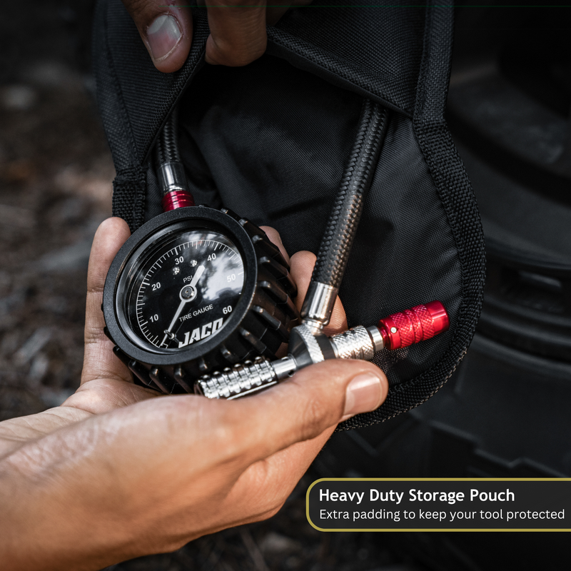 Load image into Gallery viewer, Lightning™ RX4 Tire Deflator with Gauge - 60 PSI | Quick-Connect Rapid Air Down Tool for Off Road 4x4