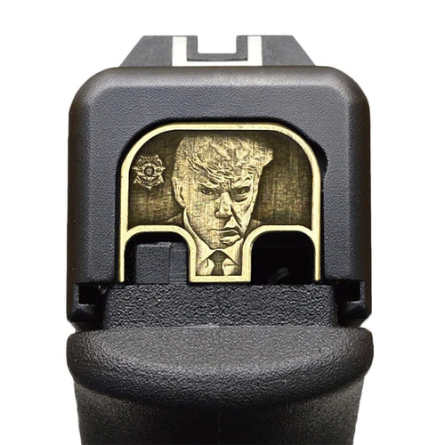 Milspin 3D Trump Mugshot Slide Back Plate