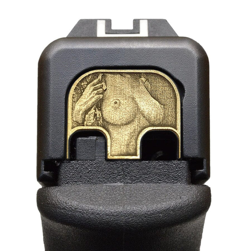 Load image into Gallery viewer, Knockers (Right Facing) 3D Slide Back Plate
