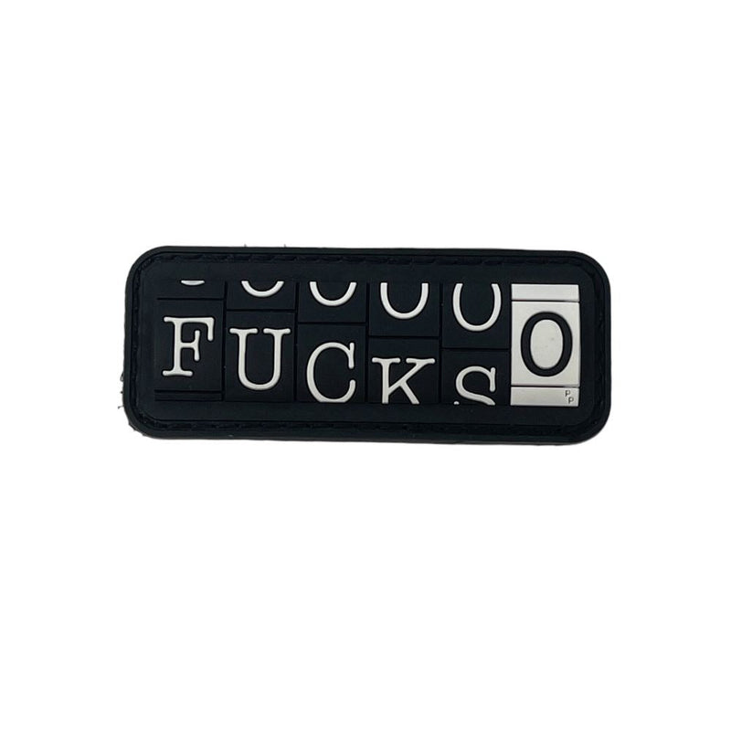 Load image into Gallery viewer, 0 Fucks Patch + Sticker

