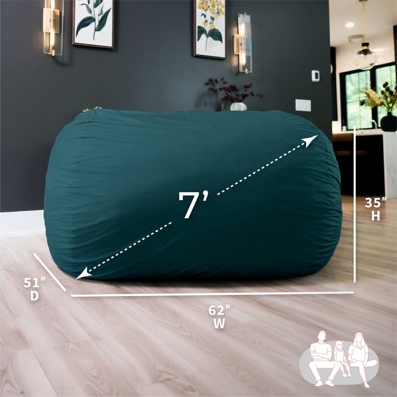 Load image into Gallery viewer, Fuf® 7Ft Foam Bean Bag
